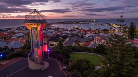 City of Bunbury tower decorative lighting project